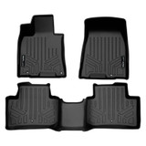SMARTLINER 2 Rows Custom Fit Floor Liners Compatible with 2022 - 2025 Genesis GV70 (Gasoline | Fits 2.5T | Fits 3.5T AWD)