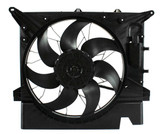 Agility Autoparts Dual Radiator and Condenser Fan Assembly 6010435