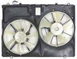 Agility Autoparts Dual Radiator and Condenser Fan Assembly 6010100