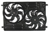 Agility Autoparts Dual Radiator and Condenser Fan Assembly P/N:6010311