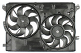 Agility Autoparts Dual Radiator and Condenser Fan Assembly 6010340