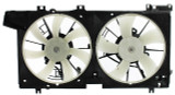 Agility Autoparts Dual Radiator and Condenser Fan Assembly 6010322