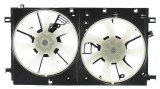 Agility Autoparts Dual Radiator and Condenser Fan Assembly 6010306