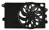 Agility Autoparts Dual Radiator and Condenser Fan Assembly 6010396