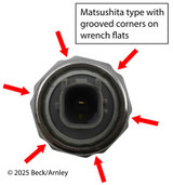 Beck/Arnley Ignition Knock (Detonation) Sensor 158-1648 - view 2
