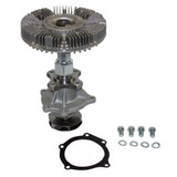 GMB Engine Water Pump with Fan Clutch 130-0017