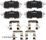 Beck/Arnley Disc Brake Pad Set 085-6640 - view 2