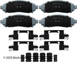 Beck/Arnley Disc Brake Pad Set 085-7057 - view 2
