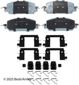 Beck/Arnley Disc Brake Pad Set 085-7076B - view 2