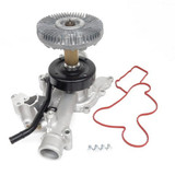 US Motor Works Engine Water Pump with Fan Clutch MCK1091 - view 2