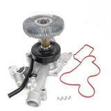US Motor Works Engine Water Pump with Fan Clutch MCK1090 - view 2
