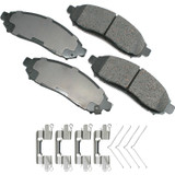 Akebono ProACT Disc Brake Pad Set ACT1094 - view 2