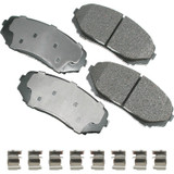 Akebono ProACT Disc Brake Pad Set ACT1258 - view 2