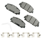 Akebono ProACT Disc Brake Pad Set ACT1697 - view 2
