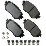 Akebono ProACT Disc Brake Pad Set ACT1759 - view 2