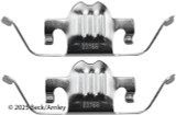 Beck/Arnley Disc Brake Hardware Kit P/N:084-1631