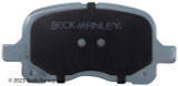Disc Brake Pad Set fits 1998-2002 Toyota Corolla  BECK/ARNLEY