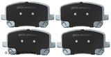 Beck/Arnley Disc Brake Pad Set 085-1697 - view 2