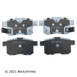 Beck/Arnley Disc Brake Pad Set 085-1798 - view 2