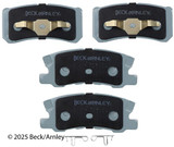 Beck/Arnley Disc Brake Pad Set 085-1847 - view 2