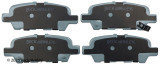 Beck/Arnley Disc Brake Pad Set 085-1916 - view 2