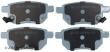Beck/Arnley Disc Brake Pad Set 085-1936 - view 2