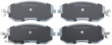 Beck/Arnley Disc Brake Pad Set 085-1947 - view 2