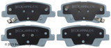 Beck/Arnley Disc Brake Pad Set 085-1956 - view 2