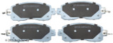 Beck/Arnley Disc Brake Pad Set 085-1961 - view 2