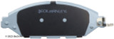 Disc Brake Pad Set fits 2013-2019 Nissan Pathfinder Murano  BECK/ARNLEY