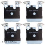 Beck/Arnley Disc Brake Pad Set 085-2012 - view 2