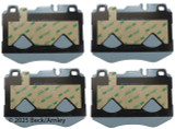 Disc Brake Pad Set fits 2015-2019 Mercedes-Benz C300 GLC300 C350e  BECK/ARNLEY