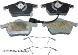 Beck/Arnley Disc Brake Pad Set 085-6662 - view 2