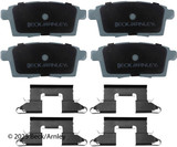 Beck/Arnley Disc Brake Pad Set 085-6749 - view 2