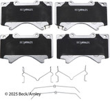 Beck/Arnley Disc Brake Pad Set 085-6791 - view 2