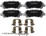 Beck/Arnley Disc Brake Pad Set P/N:085-6885