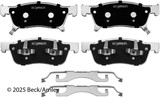 Beck/Arnley Disc Brake Pad Set 085-7115 - view 2