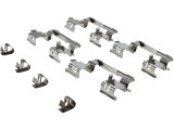 Disc Brake Pad Set-Posi-Quiet Ceramic Centric 105.09081