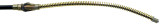 Dorman - First Stop Parking Brake Cable C660349 - view 2