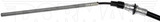 Dorman - First Stop Parking Brake Cable C93254 - view 3
