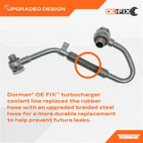 Dorman - OE Solutions Turbocharger Coolant Line P/N:667-562