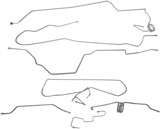 Dorman - OE Solutions Brake Hydraulic Line Kit P/N:919-165