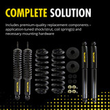 Monroe Shocks & Struts Air Spring to Coil Spring Conversion Kit,Coil Spring Set 90018C - view 4