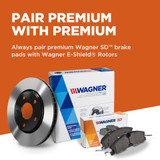 Wagner Brake Disc Brake Pad Set - view 2