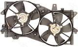 Four Seasons Dual Radiator and Condenser Fan Assembly 75613
