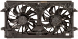 Four Seasons Dual Radiator and Condenser Fan Assembly 76046