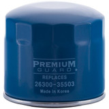 Premium Guard Engine Oil Filter P/N:26300-35503