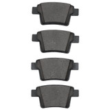 Dynamic Friction Company Disc Brake Pad Set 1551-1071-00 - view 2