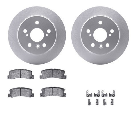 Dynamic Friction Company Disc Brake Kit P/N:4512-76161