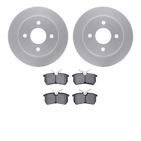Dynamic Friction Company Disc Brake Kit 4602-54007